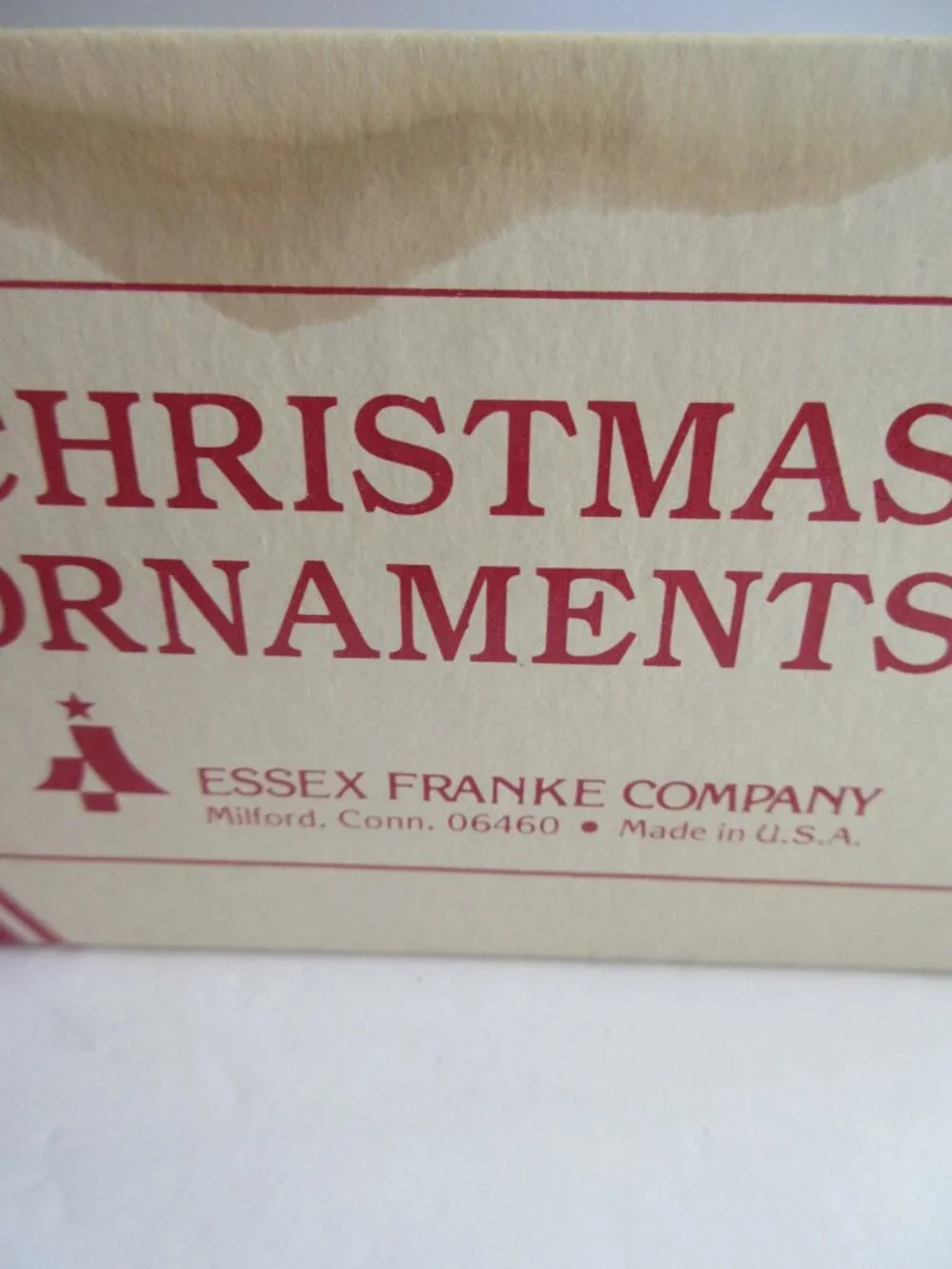Essex Franke Company Glass Tree Ornaments 2